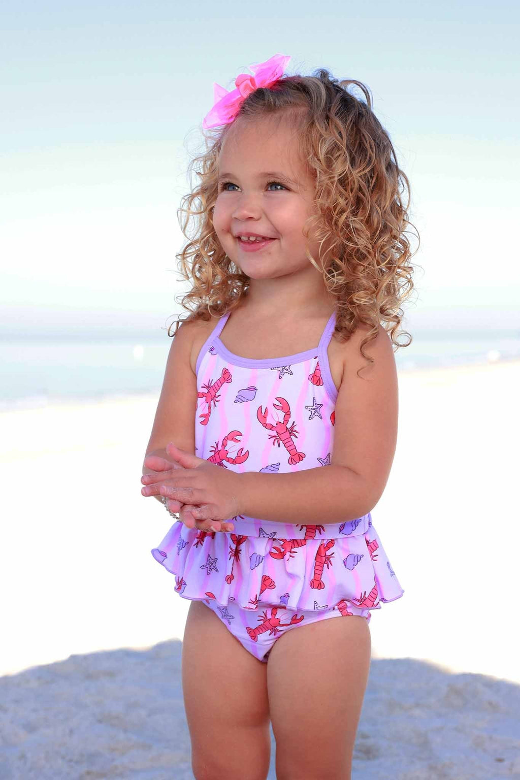 Two Piece Strappy Tankini | Pinch Me Pink