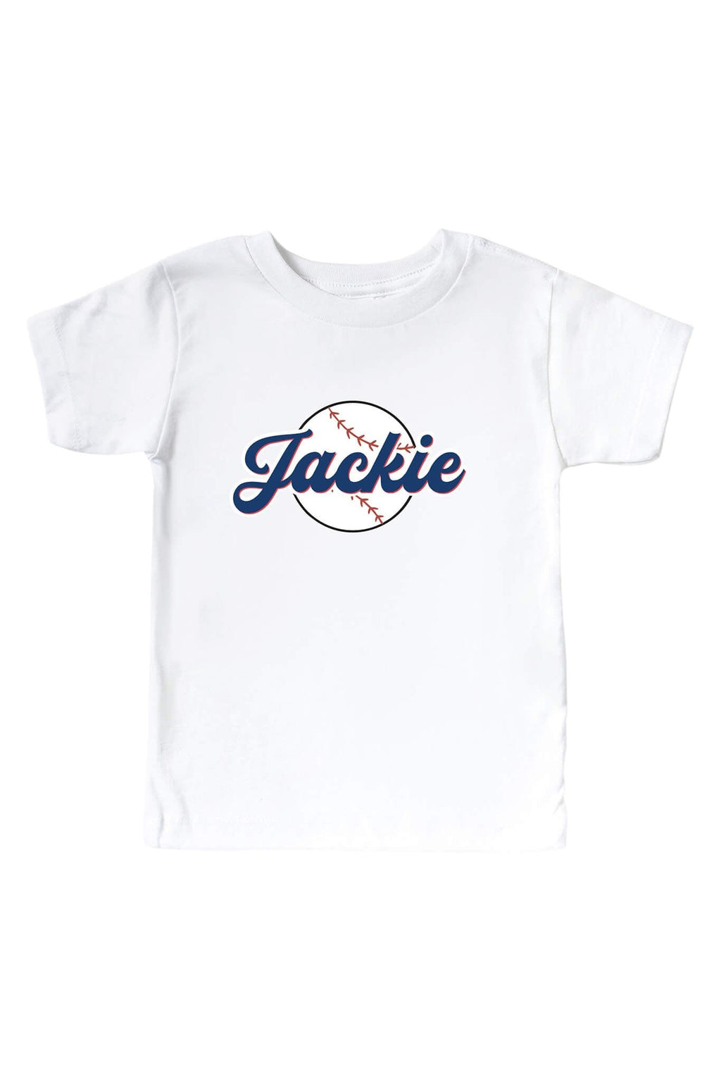 Personalized Ballpark Bros Graphic Bodysuit & Kids Tee | White