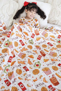 Tiny Bites Personalized Kids Blanket