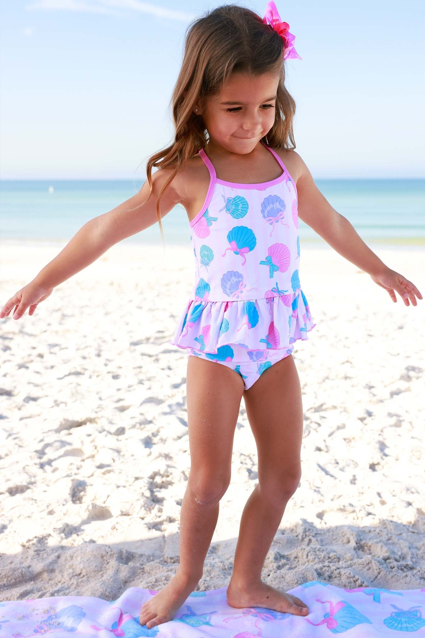 Two Piece Strappy Tankini | Seaside Sweetie