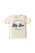 Personalized Promoted To Big Bro Tee | Natural