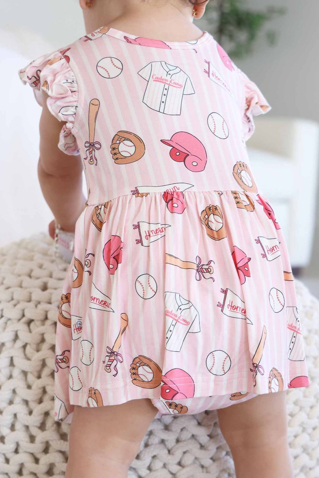 Sleeveless Twirl Bodysuit | Ballpark Babes