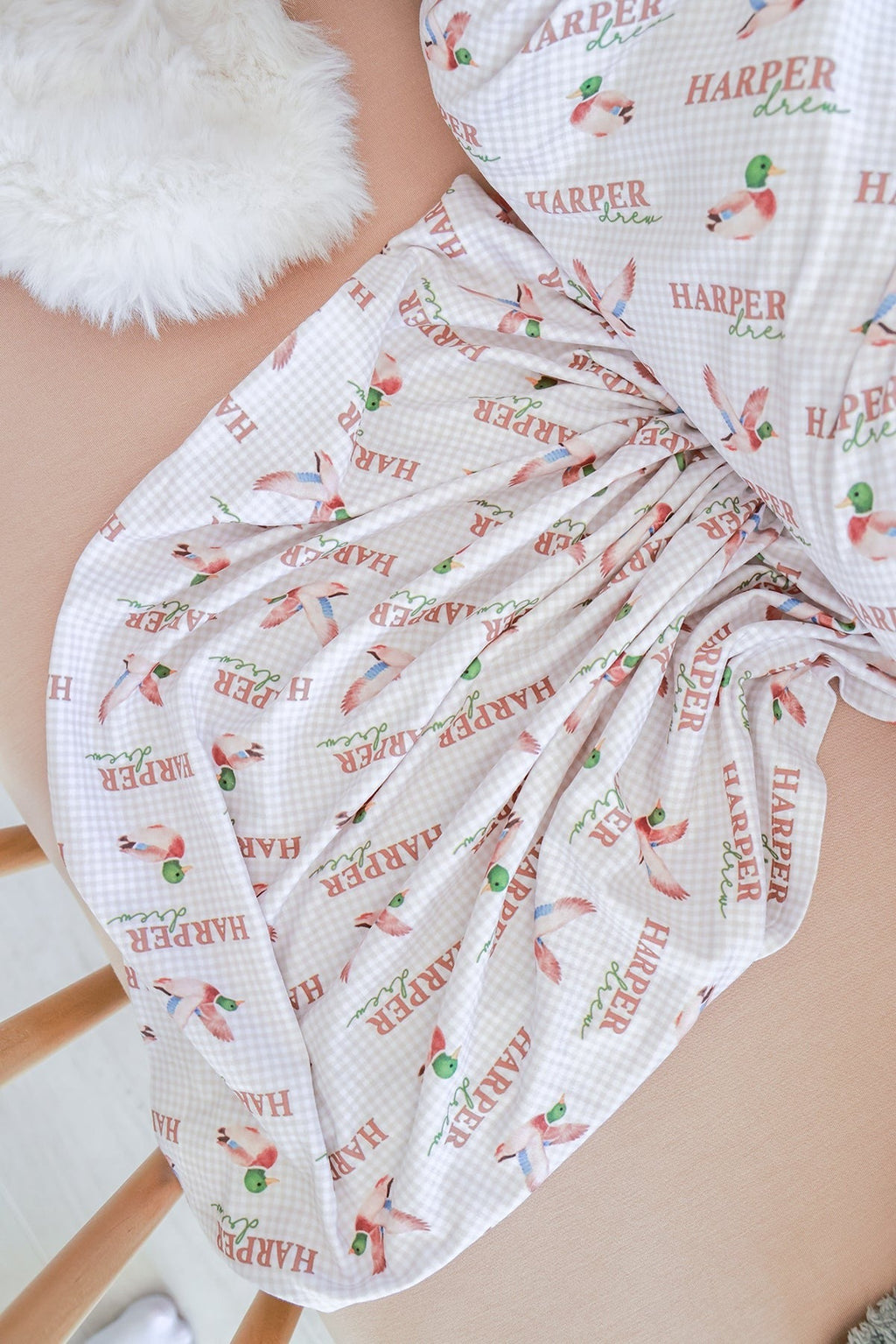 Personalized Kids Blanket | Little Mallard