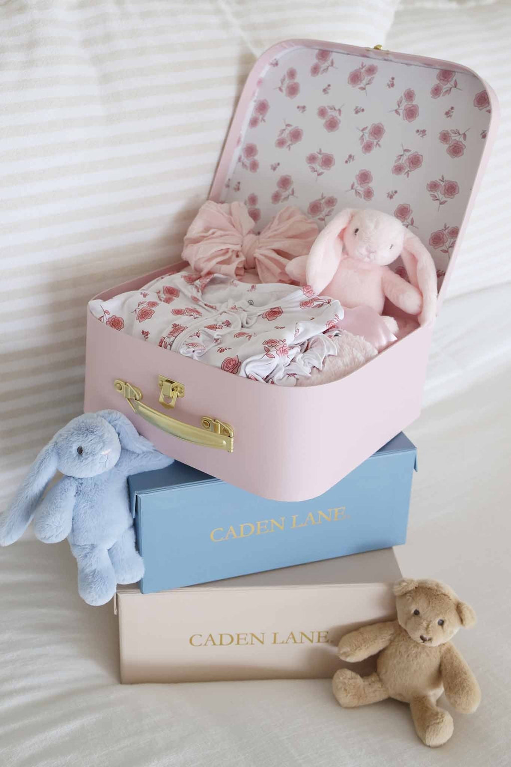 Newborn Keepsake Gift Box Set | Rose Garden