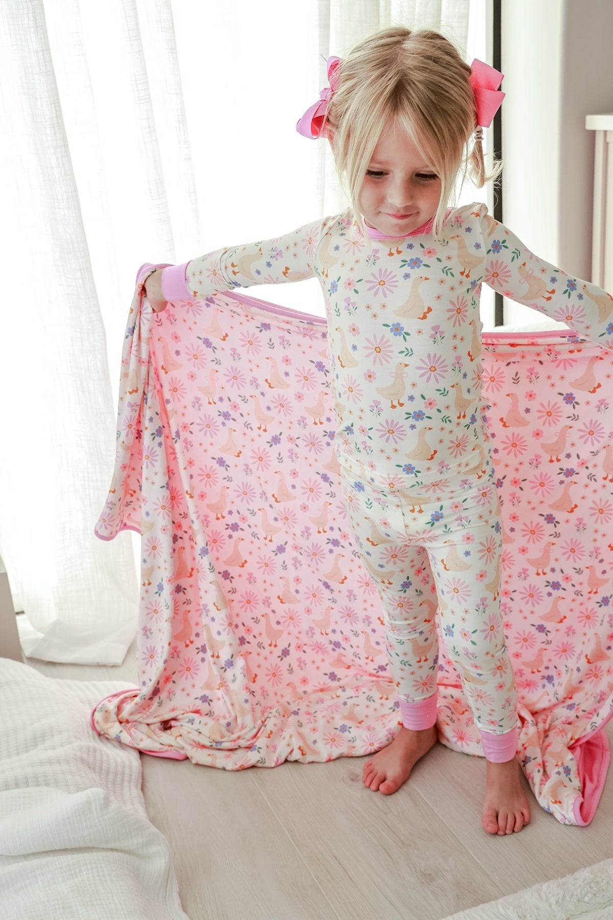 Double Sided Bamboo Blanket | Loosey Goose
