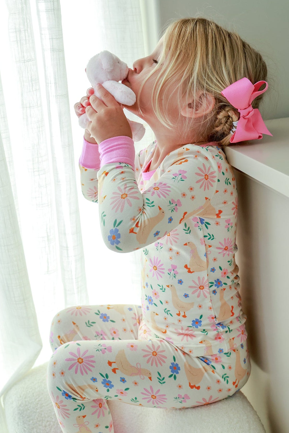 Two Piece Bamboo Pajama Set | Loosey Goose