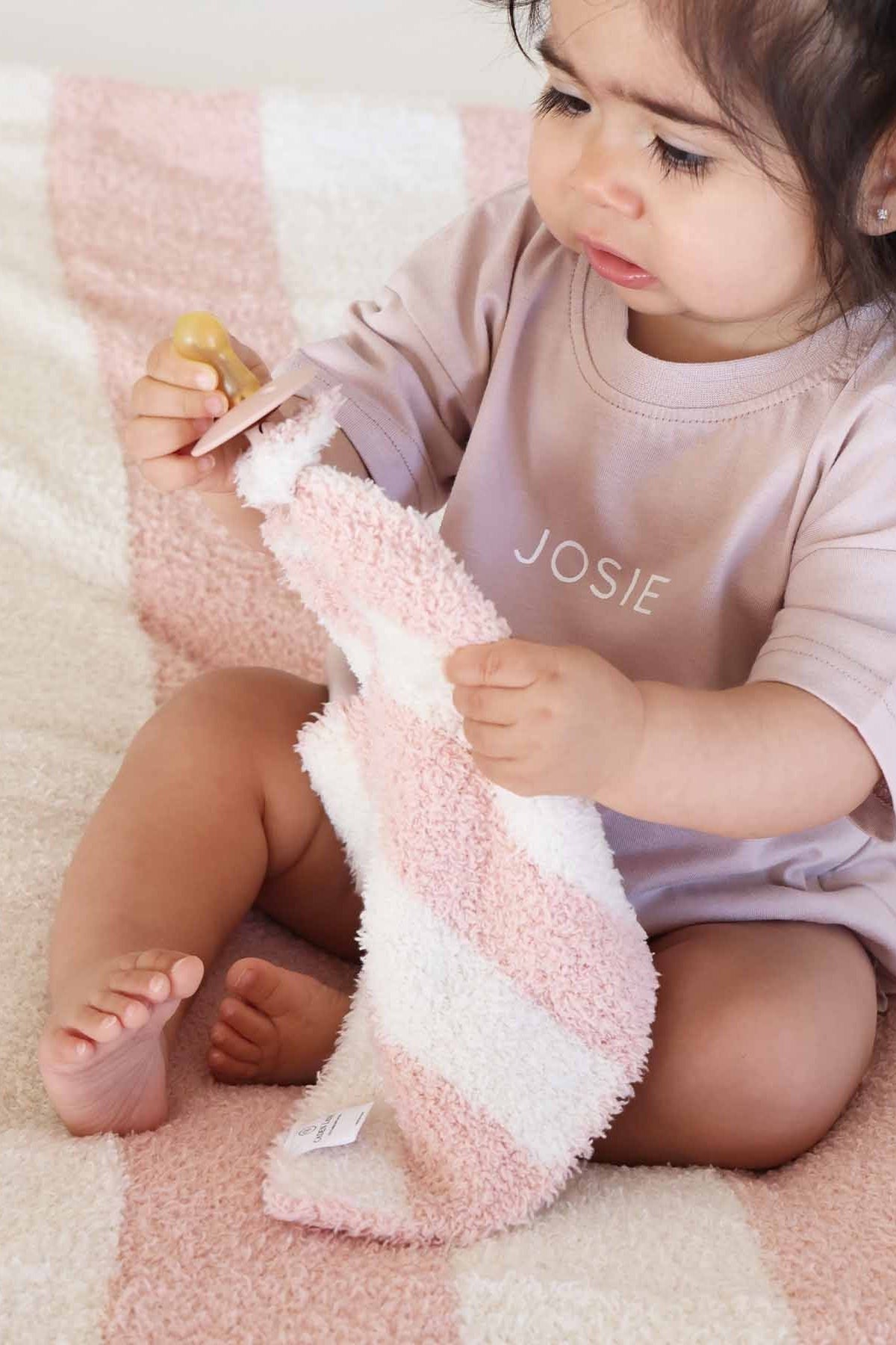 CuddleLaneTM Luxe Lovey | Stripe