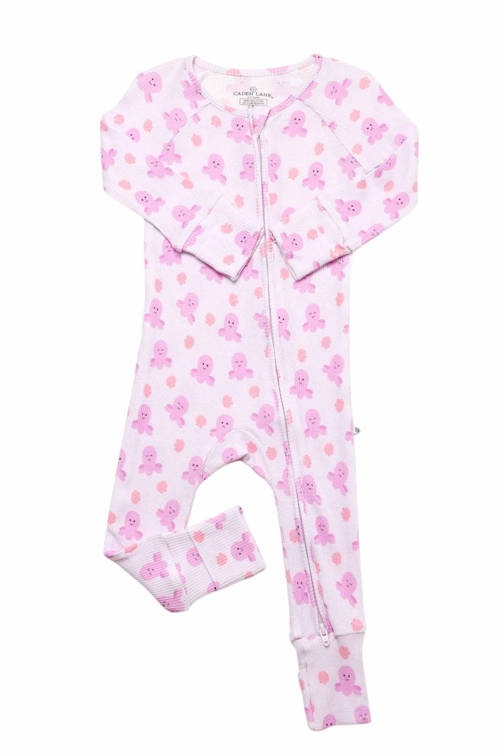 Bamboo Waffle Convertible Zip Romper | Sea Snuggles