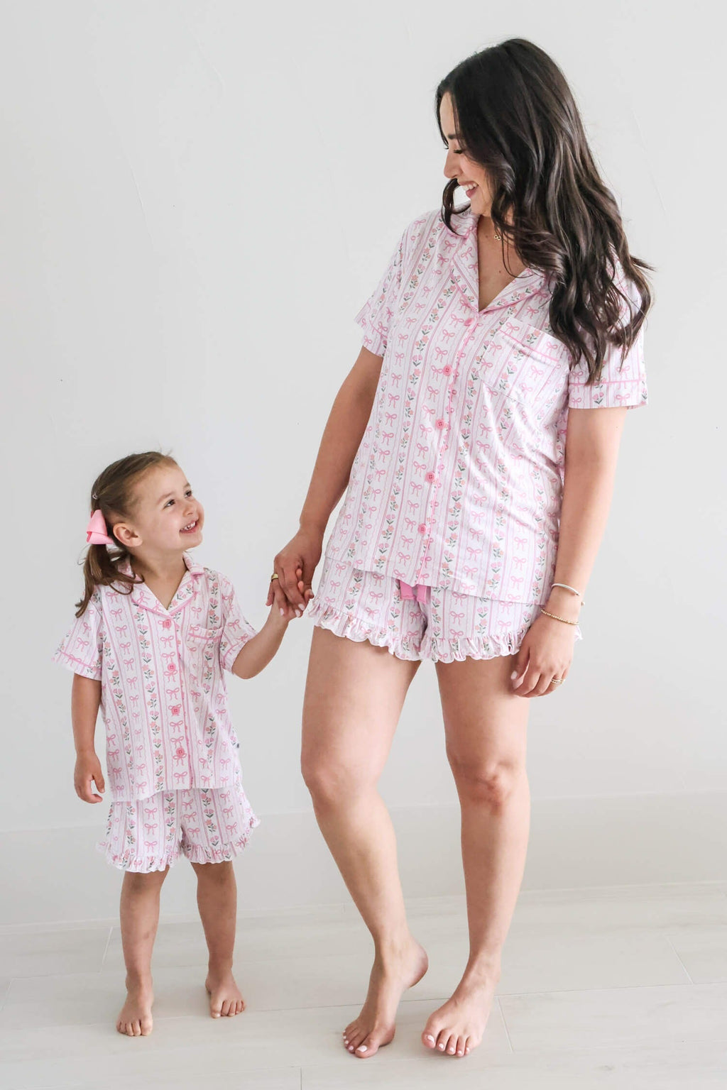 Women's Two Piece Short Lounge Set | Coquette Garden