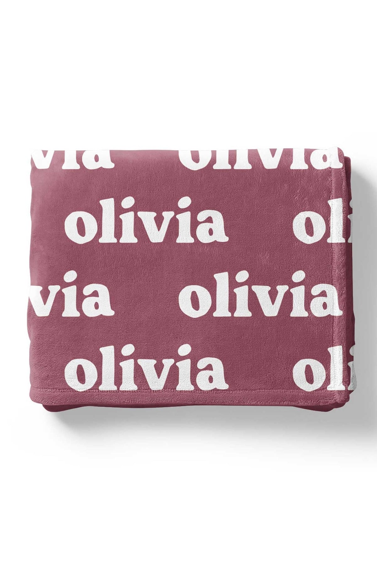 Violet Tones Personalized Color Blanket