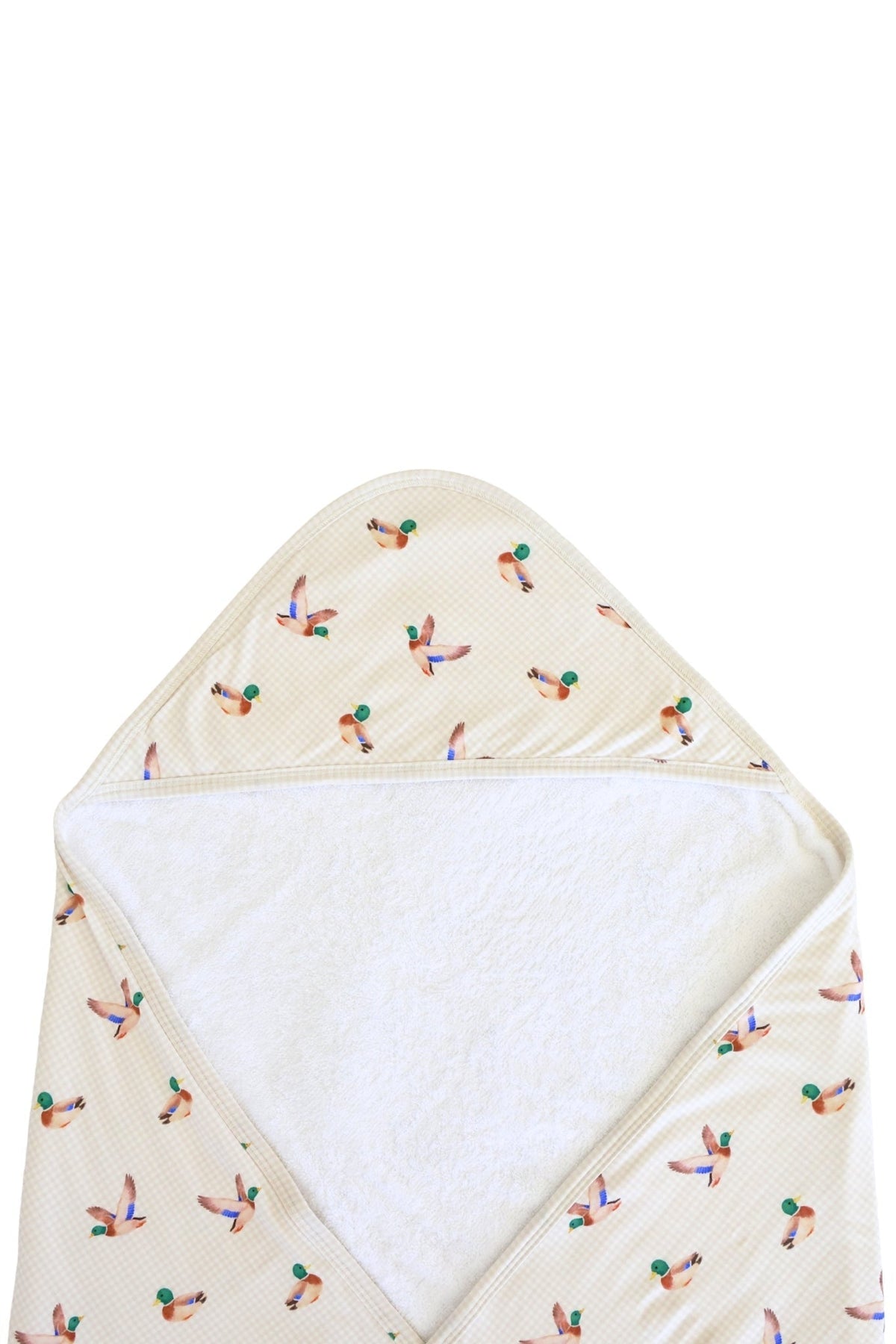 Embroidered Bamboo Hooded Towel | Little Mallard