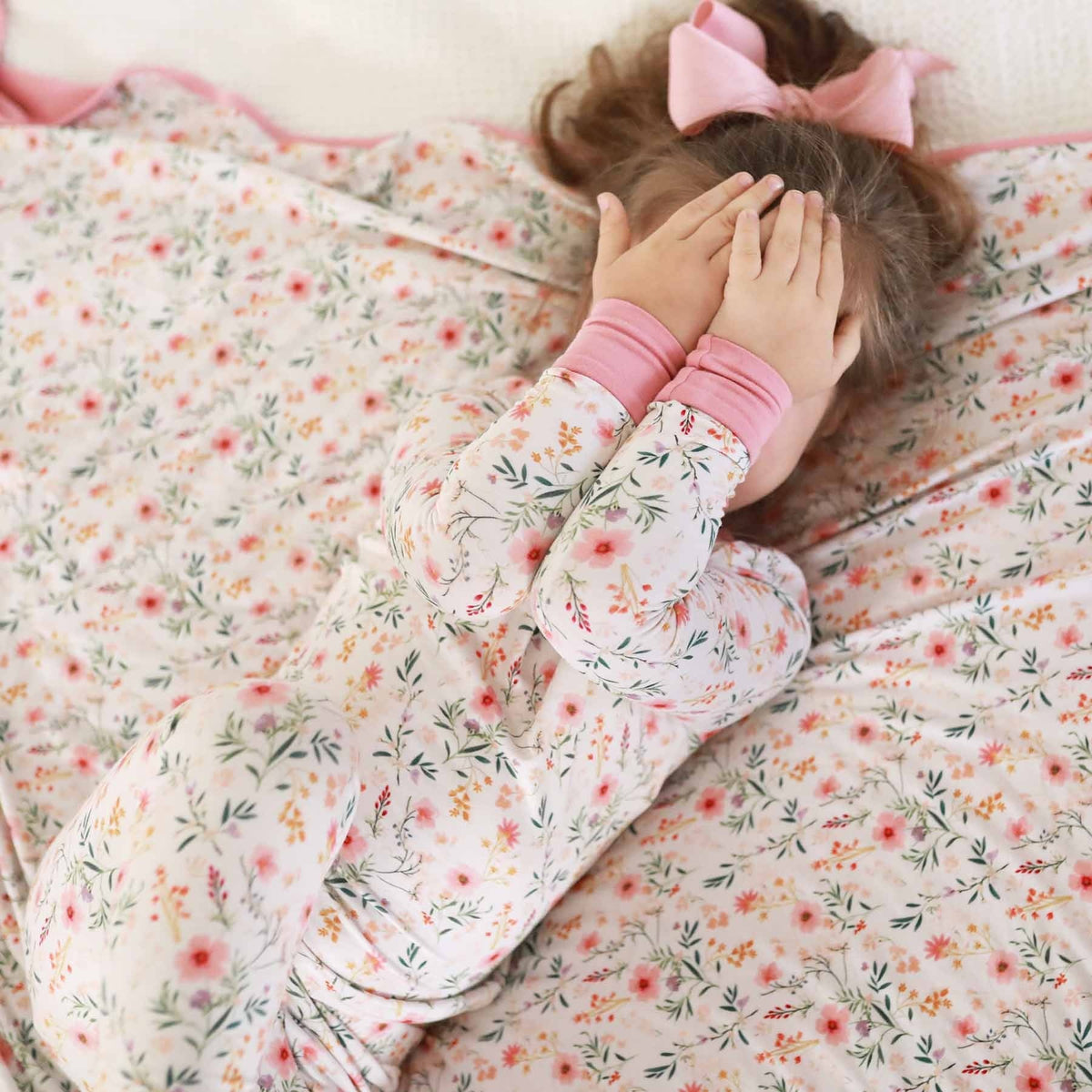 Winnie's Wildflowers Two Piece Pajama Set