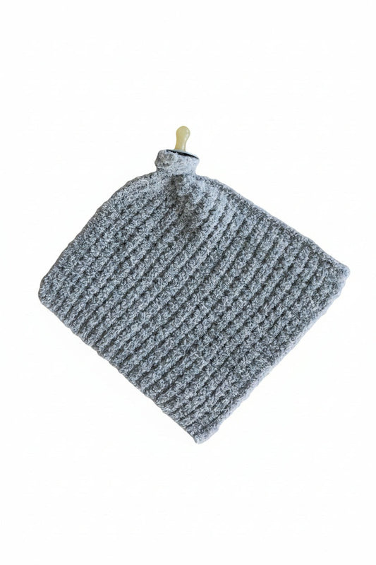 CuddleLaneTM Luxe Waffle Lovey | Moon