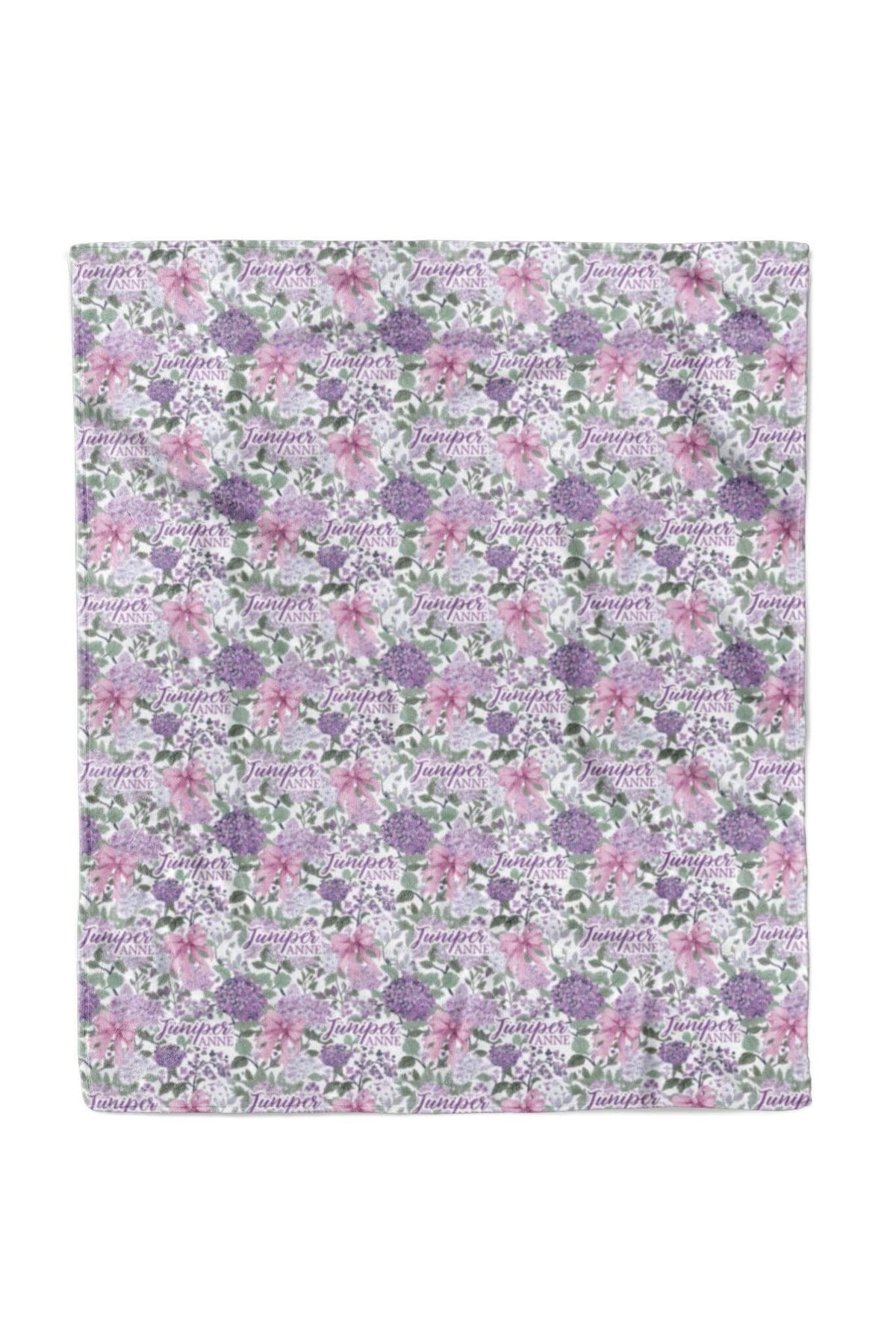 Personalized Kids Blanket | Lavender Lullaby