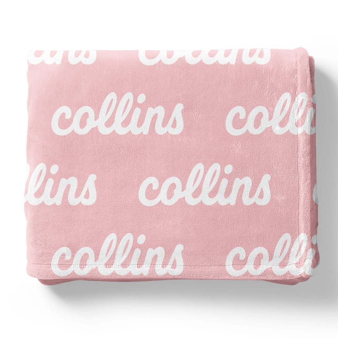 Cotton Candy Personalized Color Blanket