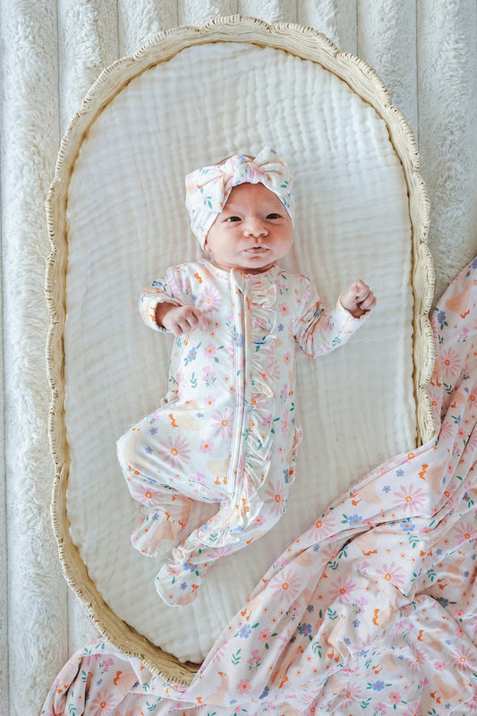 Knit Large Bow Headwrap | Loosey Goose