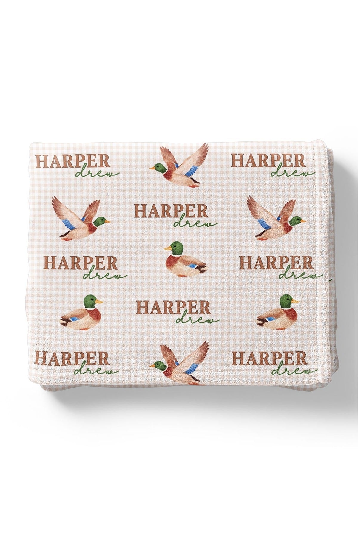 Personalized Kids Blanket | Little Mallard