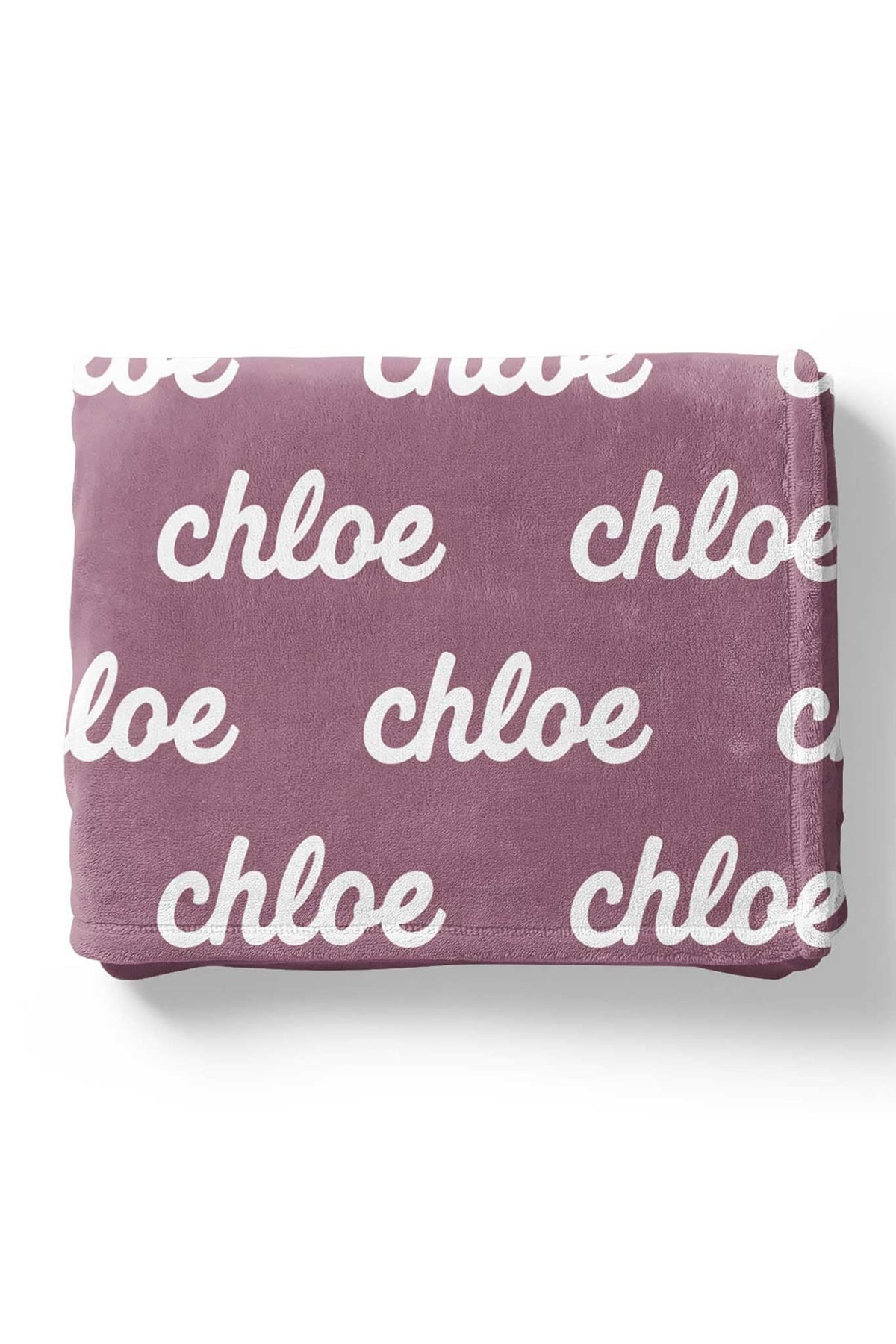 Violet Tones Personalized Color Blanket