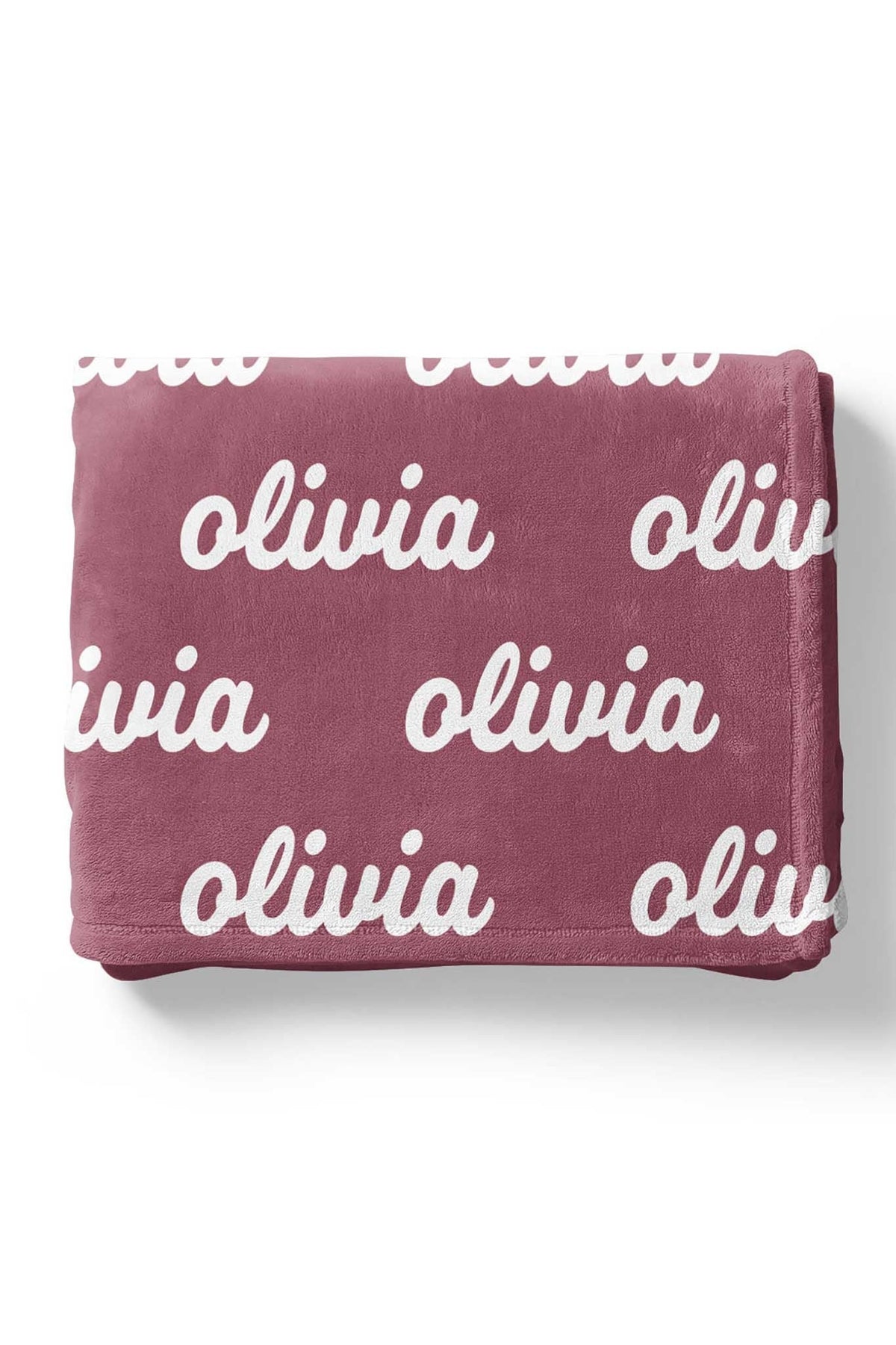 Violet Tones Personalized Color Blanket