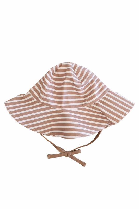 Printed Sun Hat | Sandy Stripes
