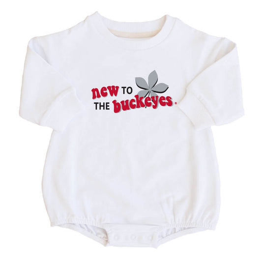 The Ohio State University | OSU Graphic Sweatshirt Bubble Romper