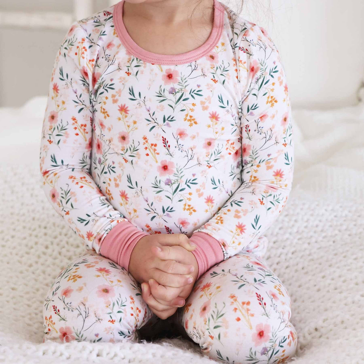 Winnie's Wildflowers Two Piece Pajama Set