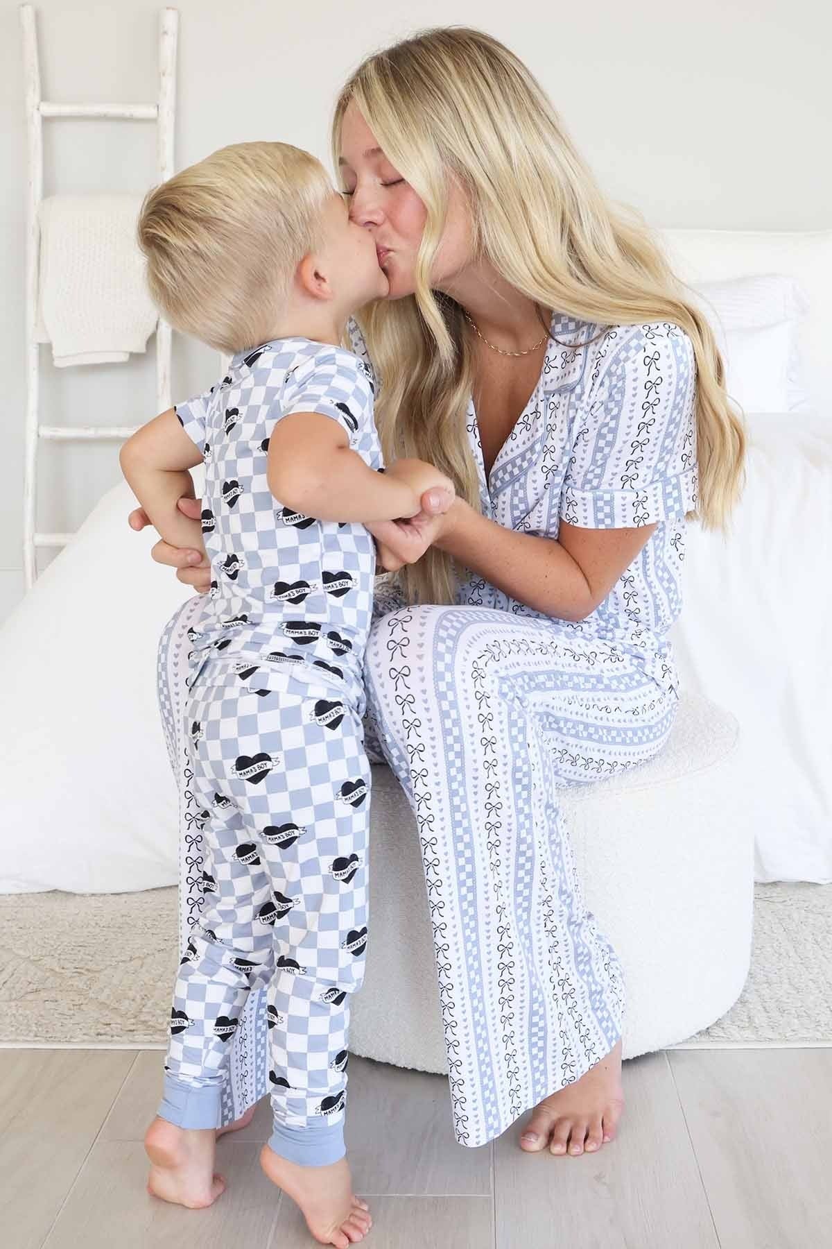 Women's Two Piece Flare Lounge Set | Bow Mama