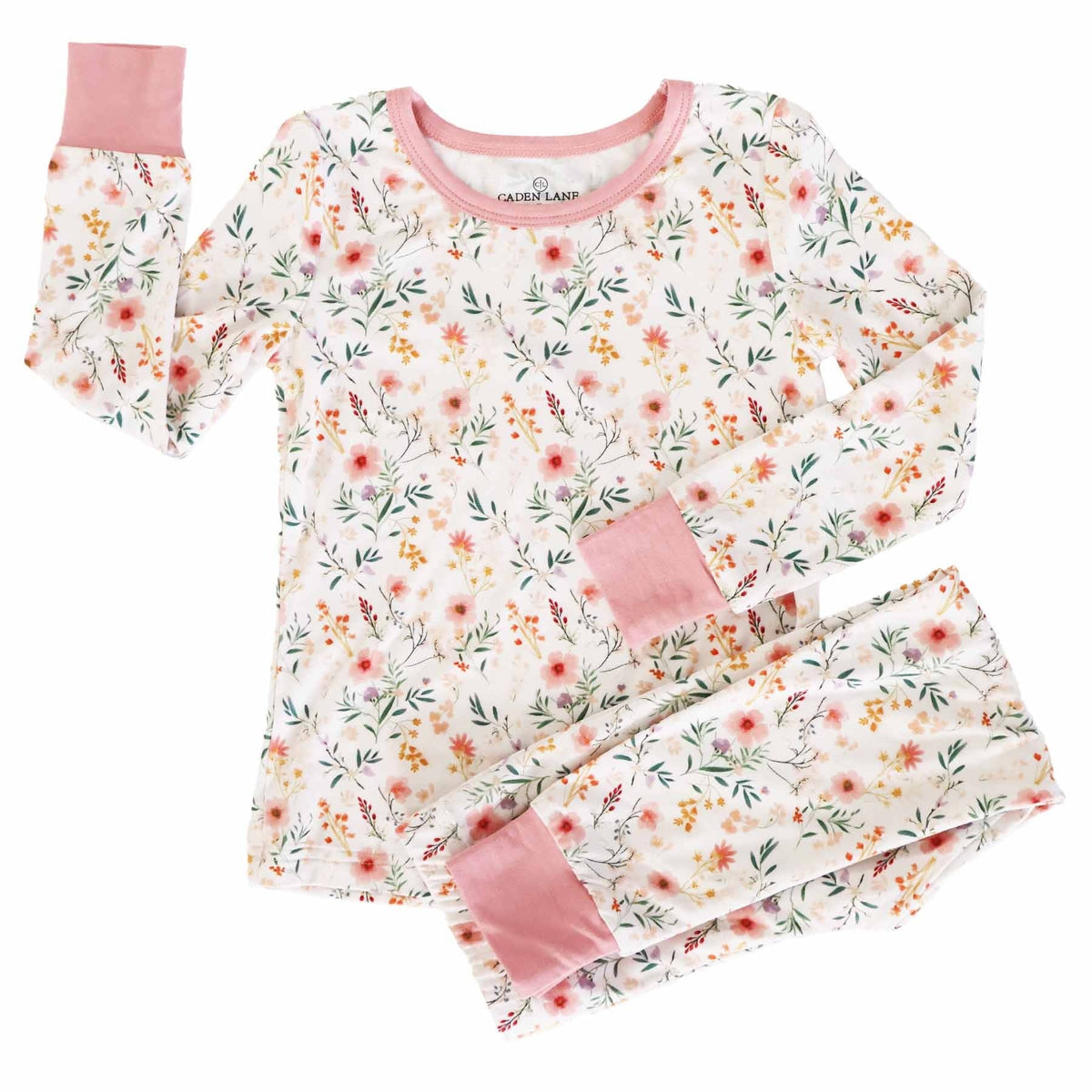 Winnie's Wildflowers Two Piece Pajama Set
