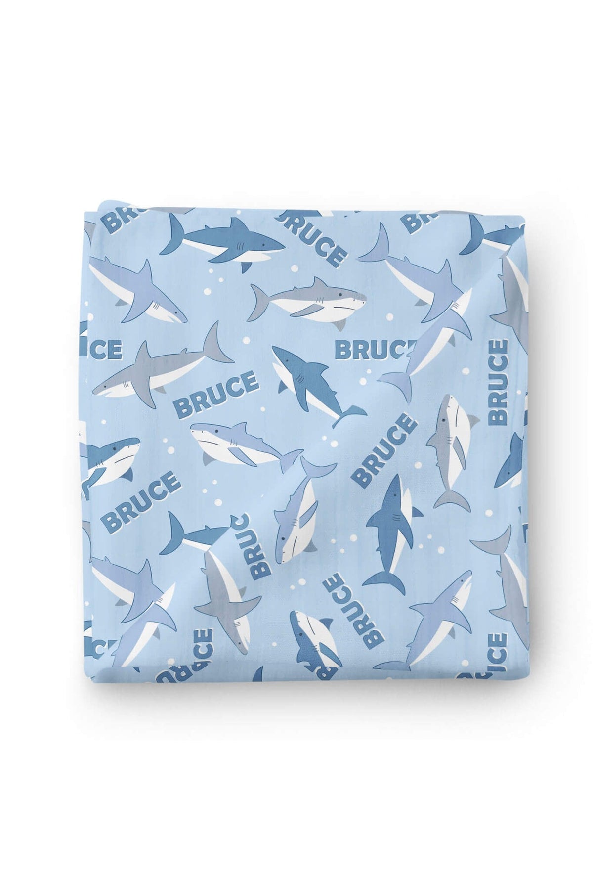 Personalized Swaddle Blanket | Fin Friends