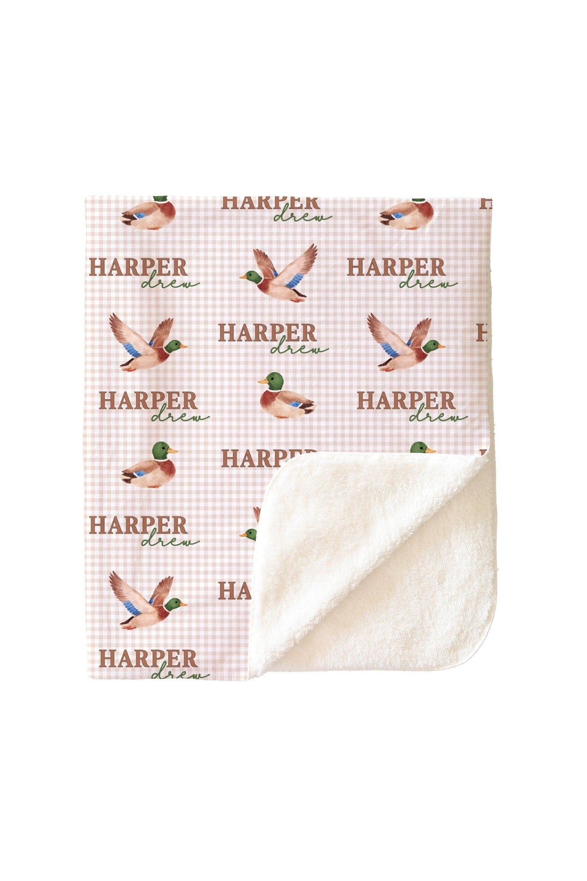 Personalized Kids Blanket | Little Mallard