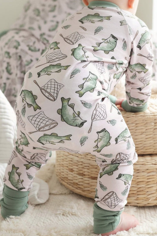 Bass Buddies Convertible Zip Romper