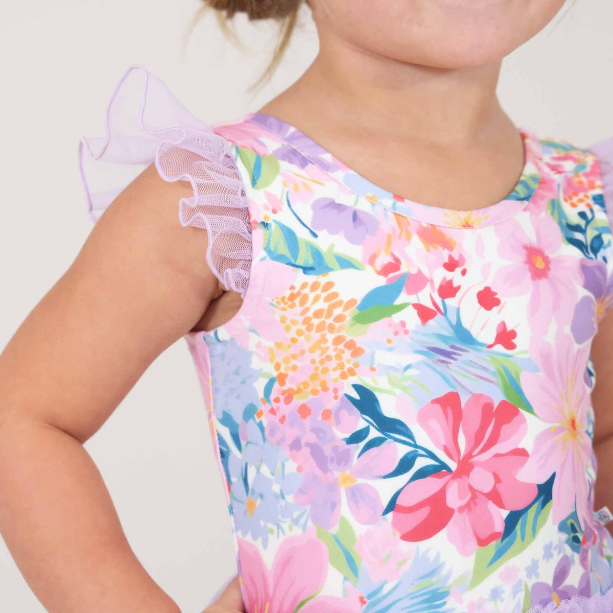 Ruffle Skirt Leotard | Wildflower Whirl