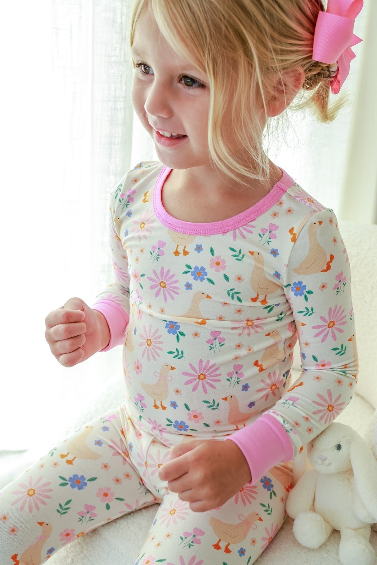 Two Piece Bamboo Pajama Set | Loosey Goose