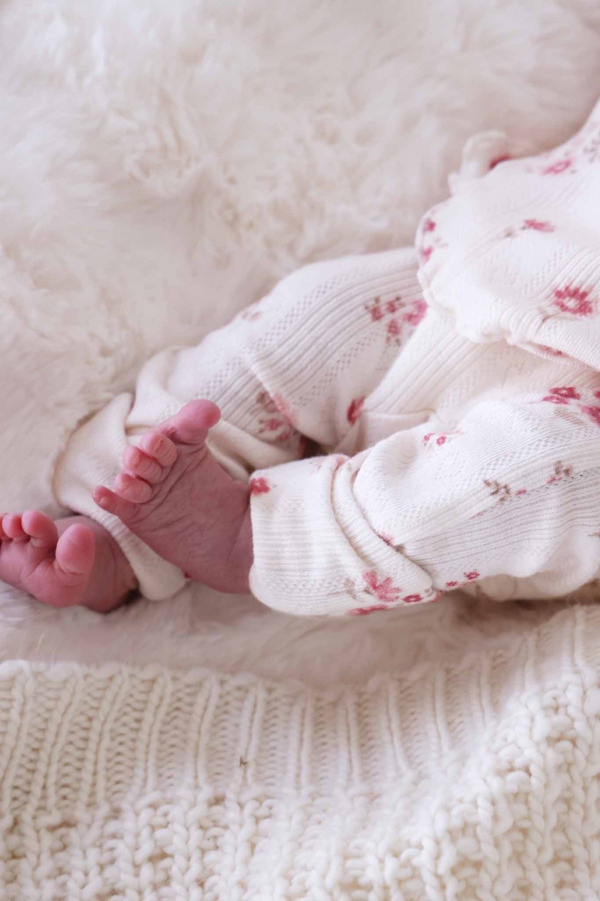 2pc Pointelle Crossover Top & Bottom | Precious Posies