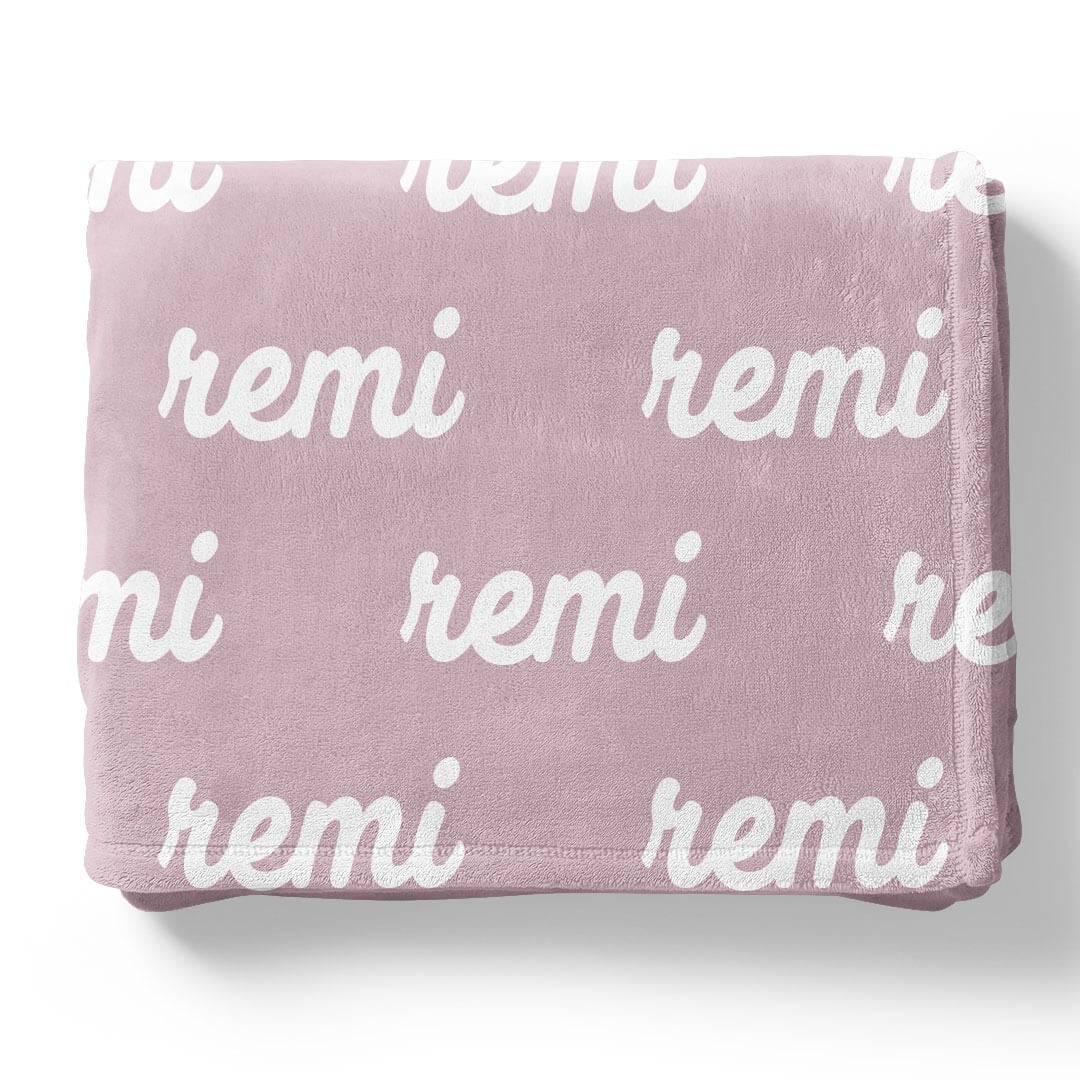 Personalized Color Blanket | Lilac