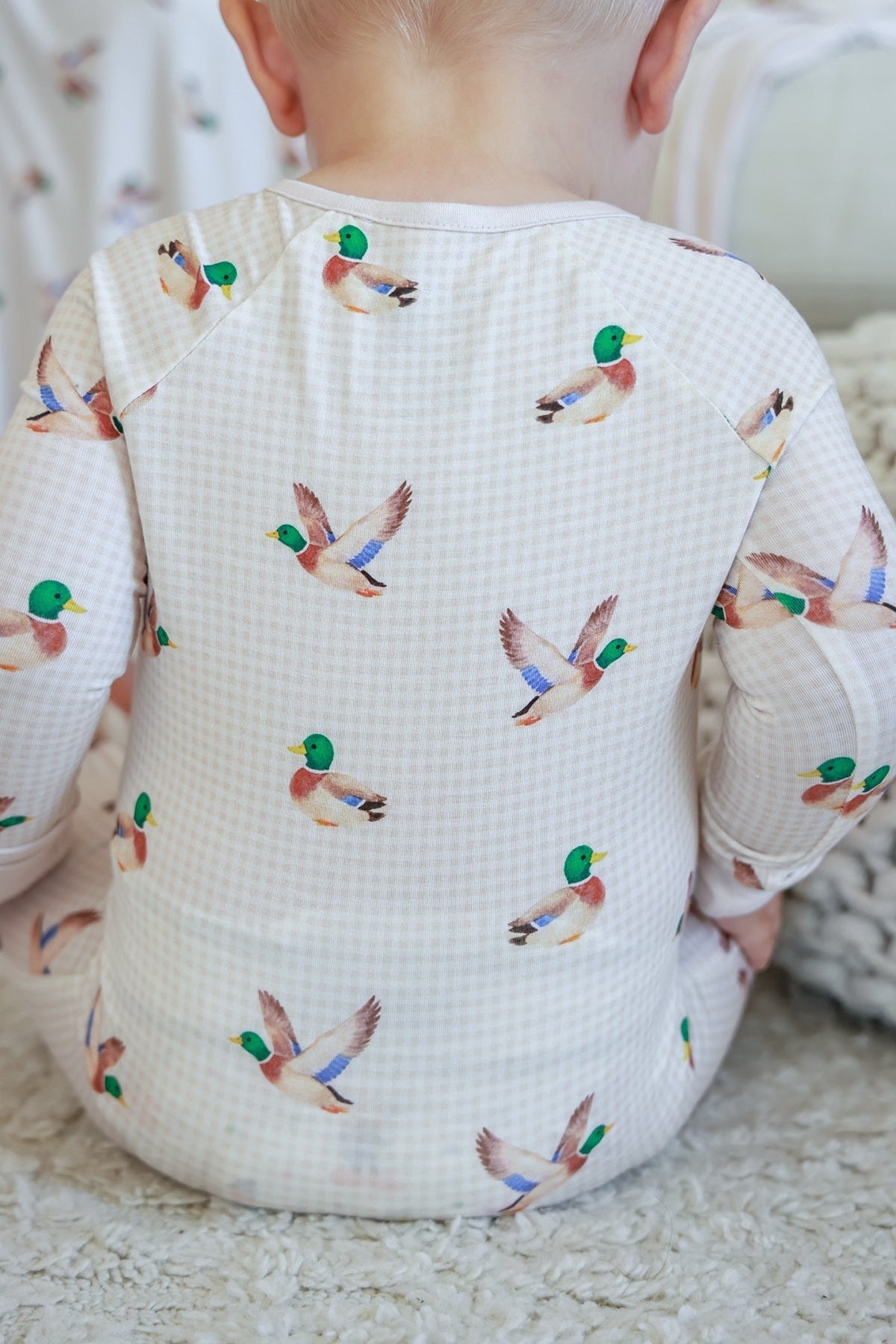 Convertible Bamboo Zip Romper | Little Mallard