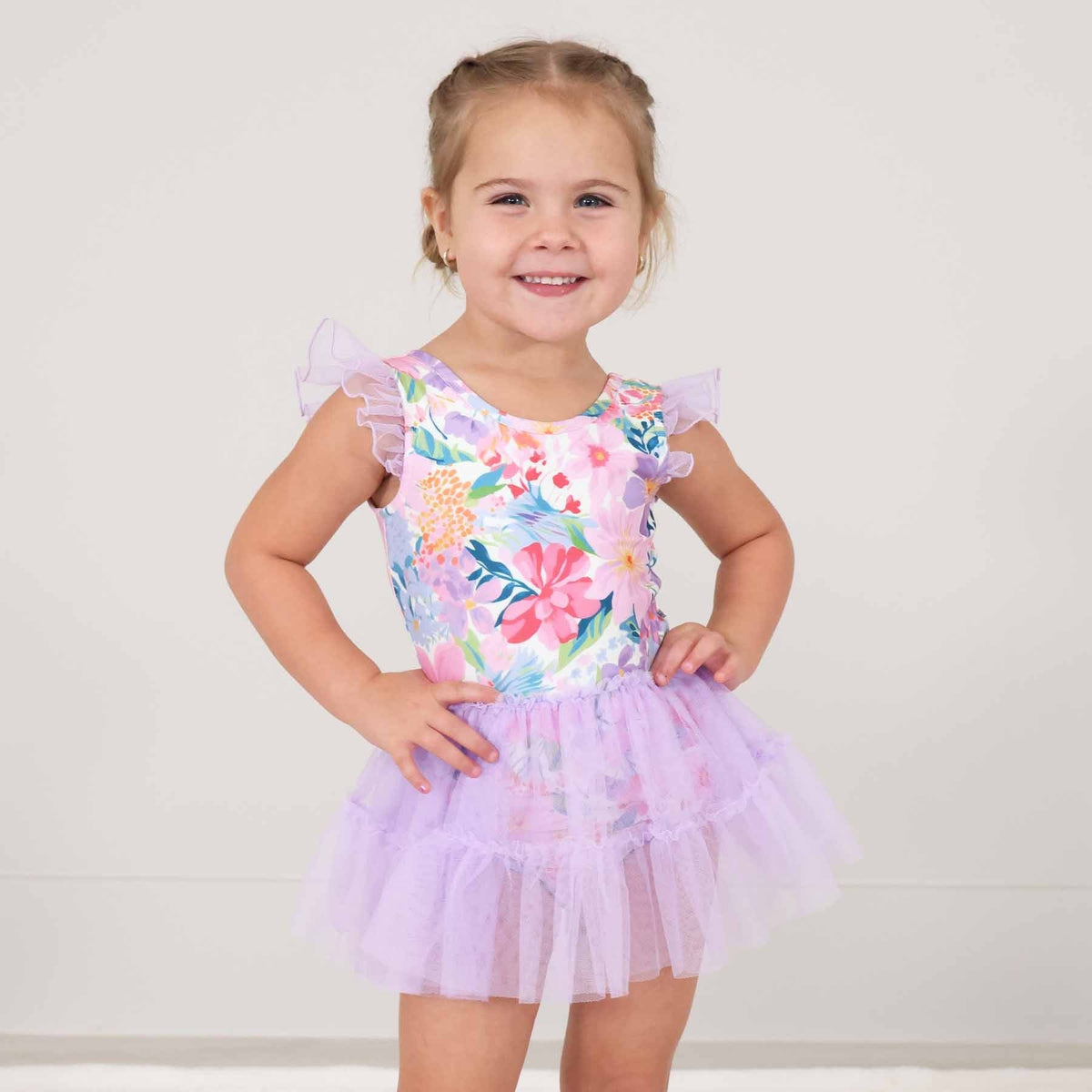 Ruffle Skirt Leotard | Wildflower Whirl
