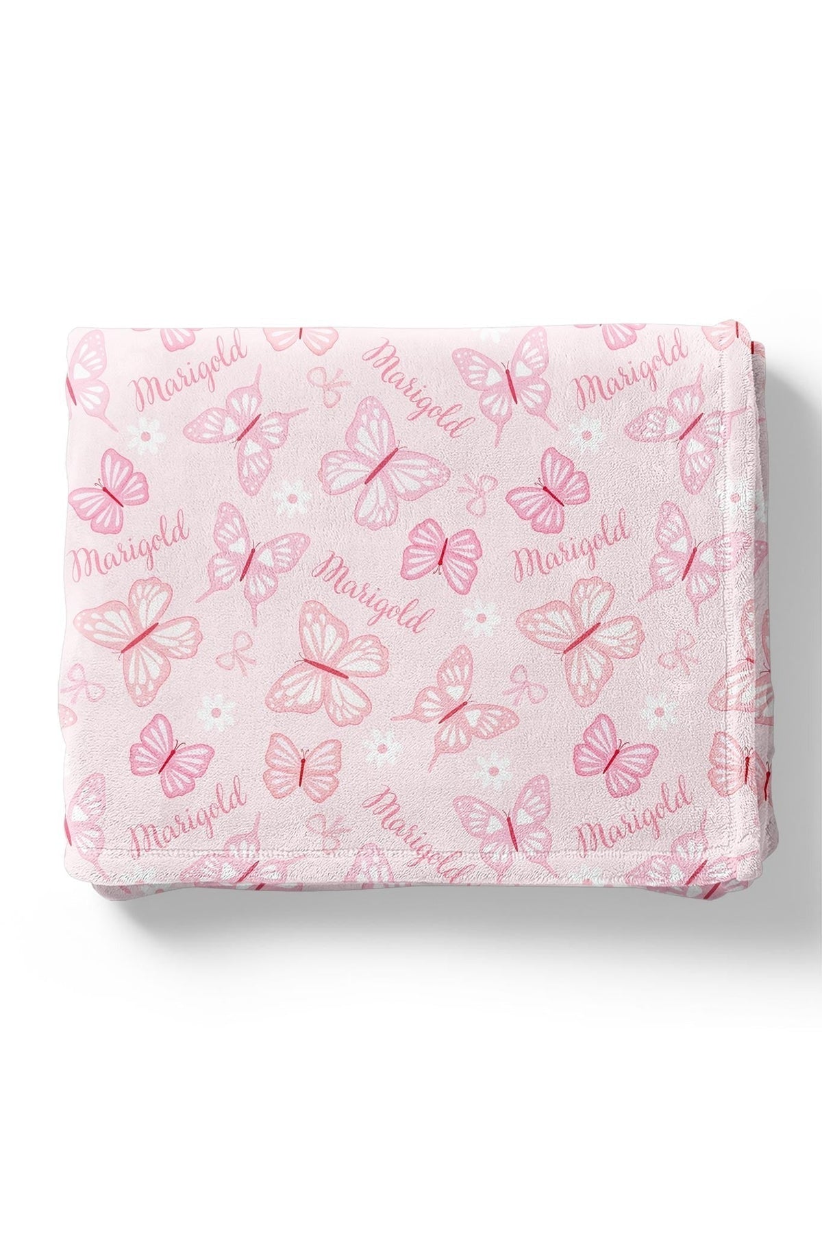 Personalized Kids Blanket | Blooming Butterflies