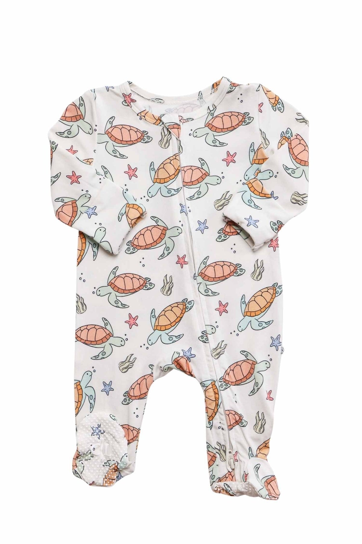 Zipper Footie | Turtley Rad