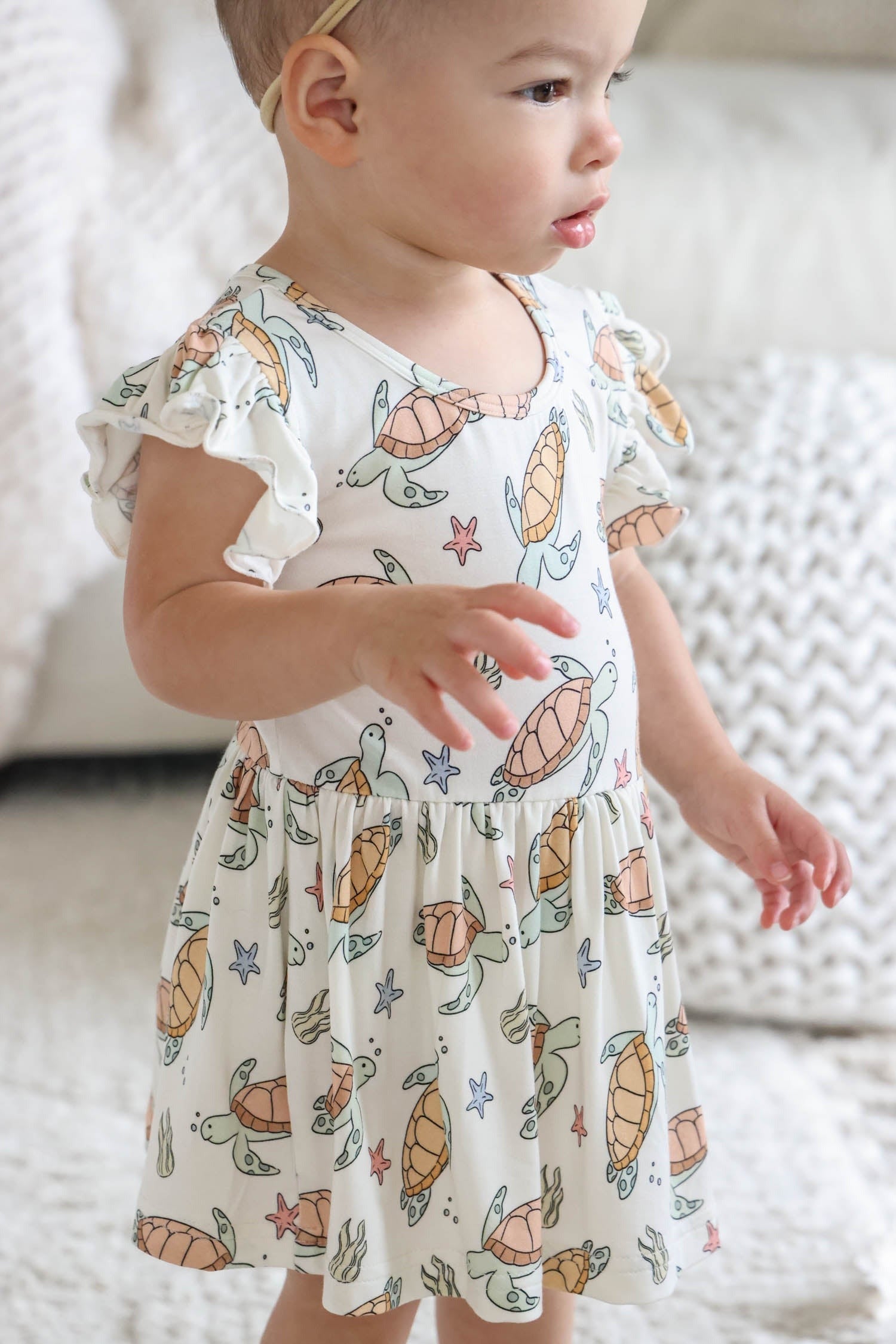 Sleeveless Twirl Bodysuit | Turtley Rad