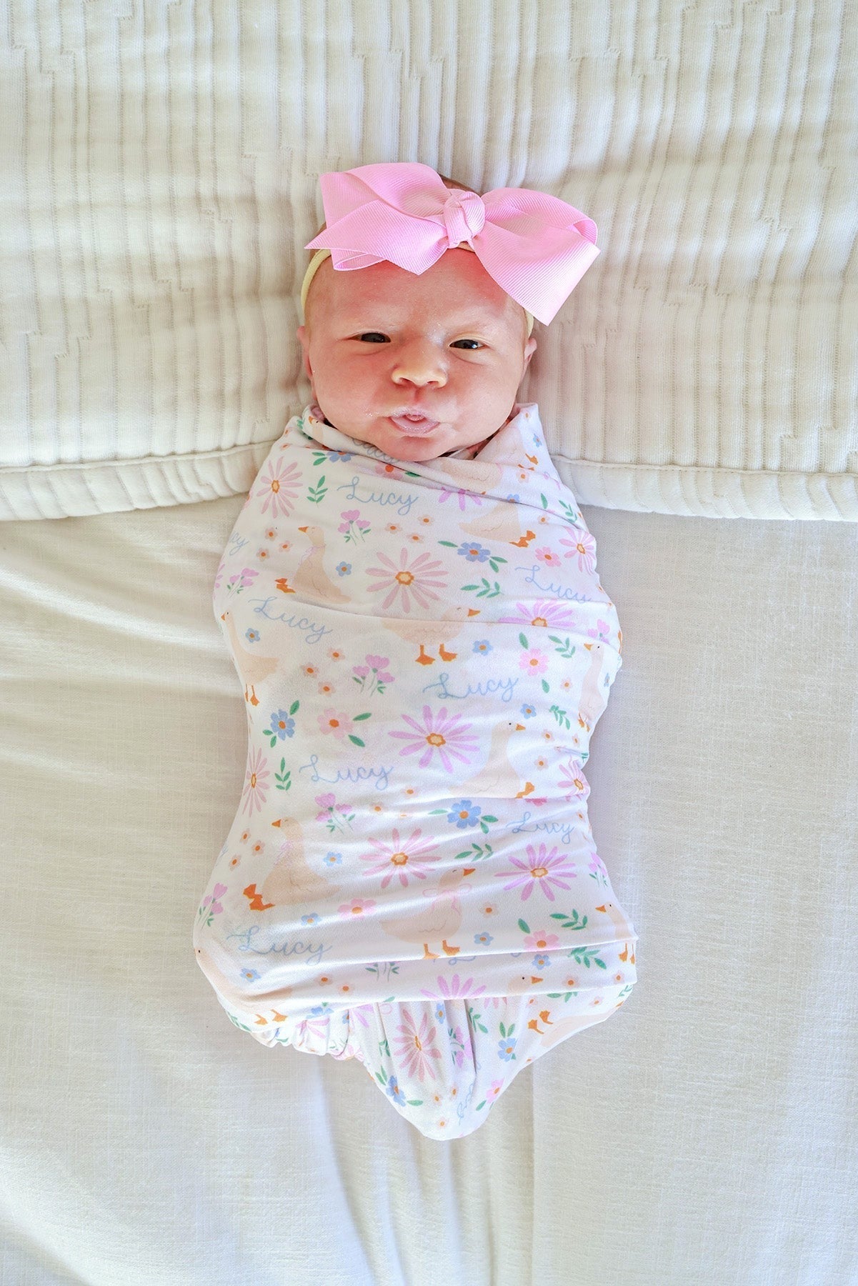 Personalized Swaddle Blanket | Loosey Goose