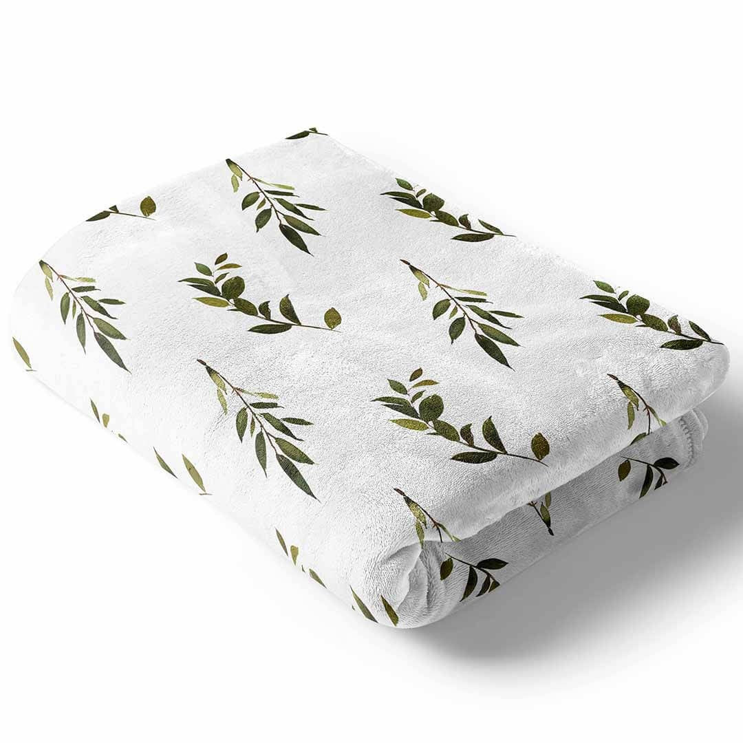 Olive Leaf Blanket