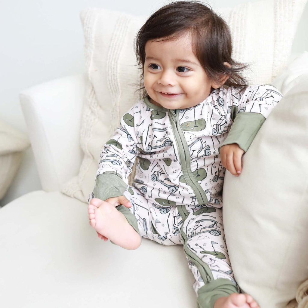 Tee Time Convertible Zip Romper