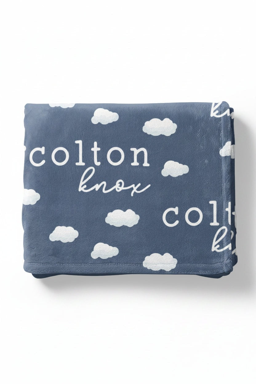 Sweet Dreams Personalized Toddler Blanket