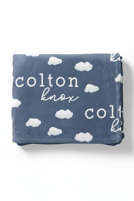 Sweet Dreams Personalized Toddler Blanket