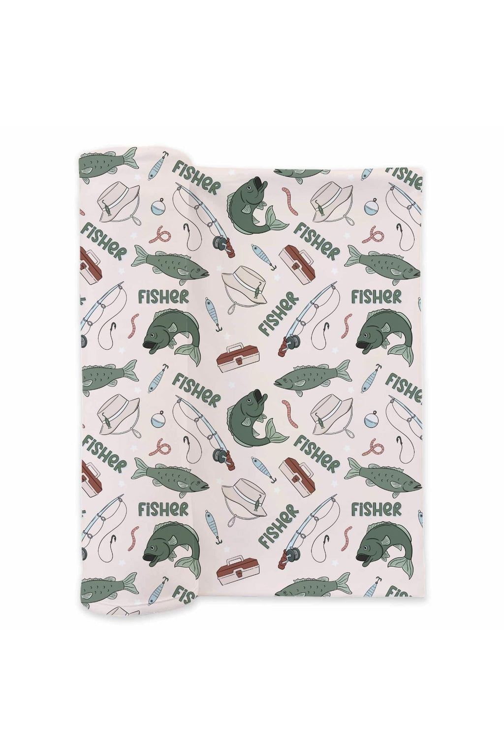 Personalized Swaddle Blanket | Off the Hook