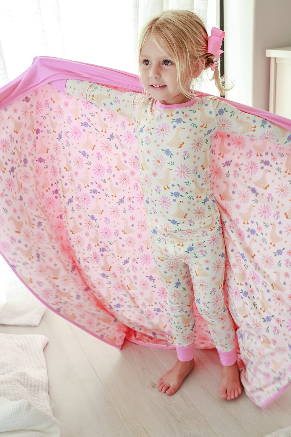 Double Sided Bamboo Blanket | Loosey Goose