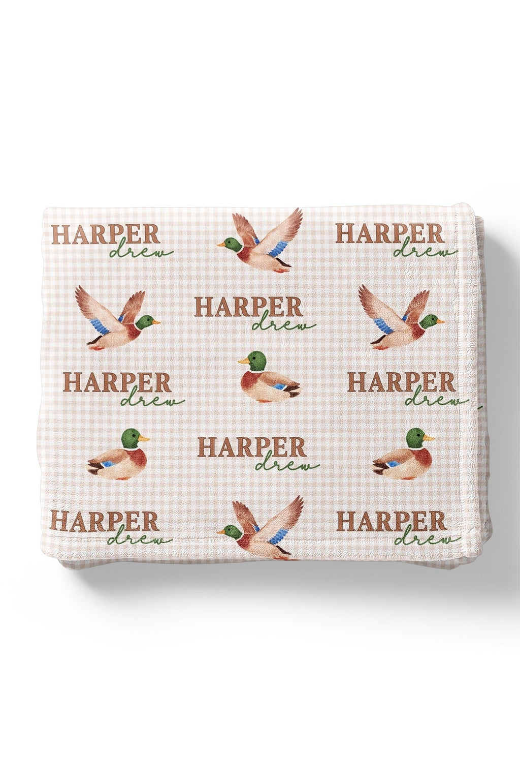 Personalized Kids Blanket | Little Mallard