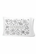 Colorable Personalized Pillow Case | Doodle Bugs