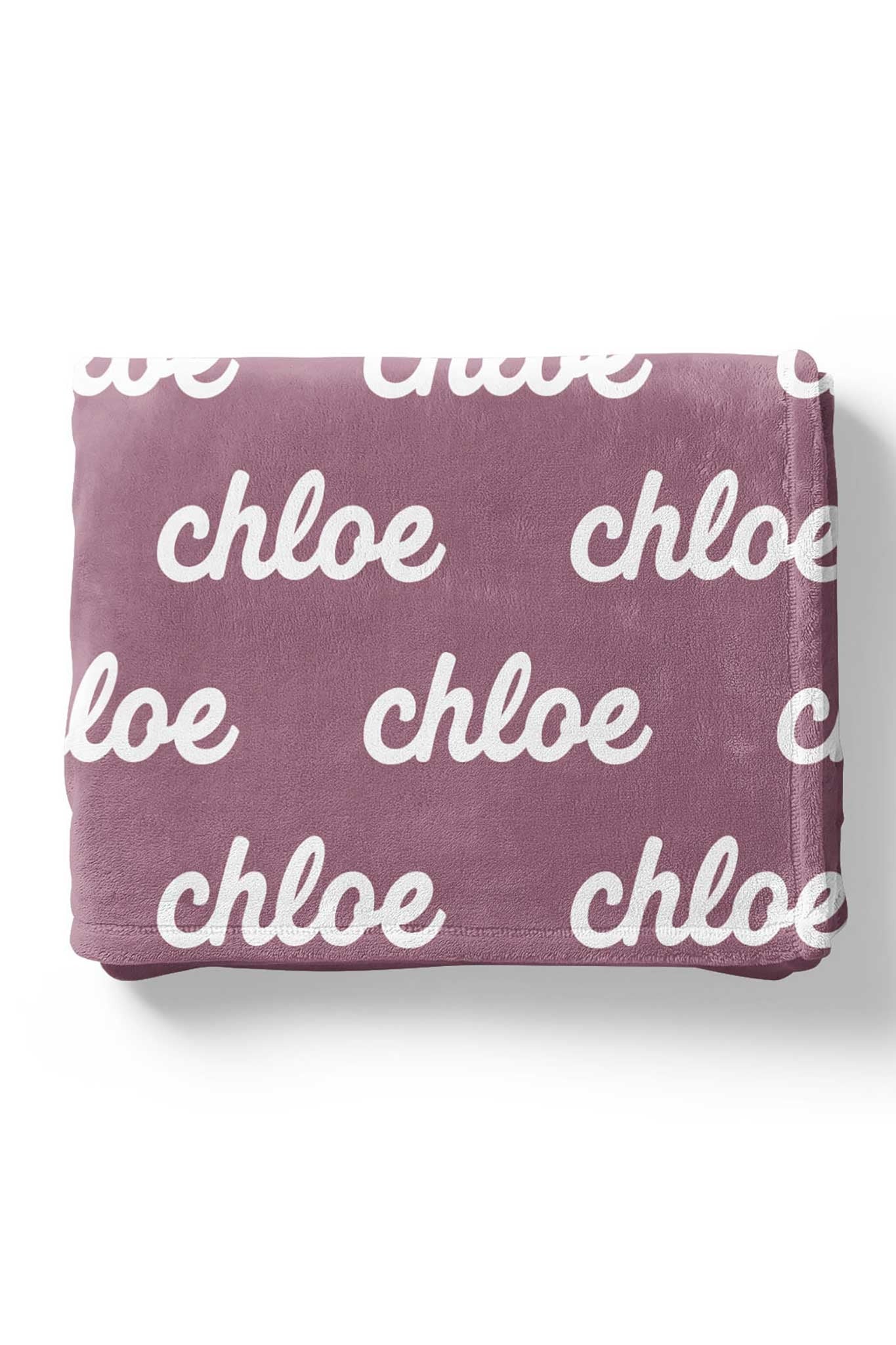 Violet Tones Personalized Color Blanket